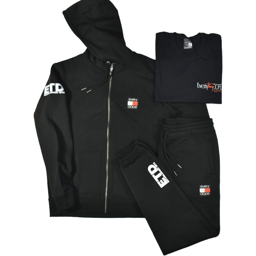 Black Ice Joggers – Winter Blues Edition