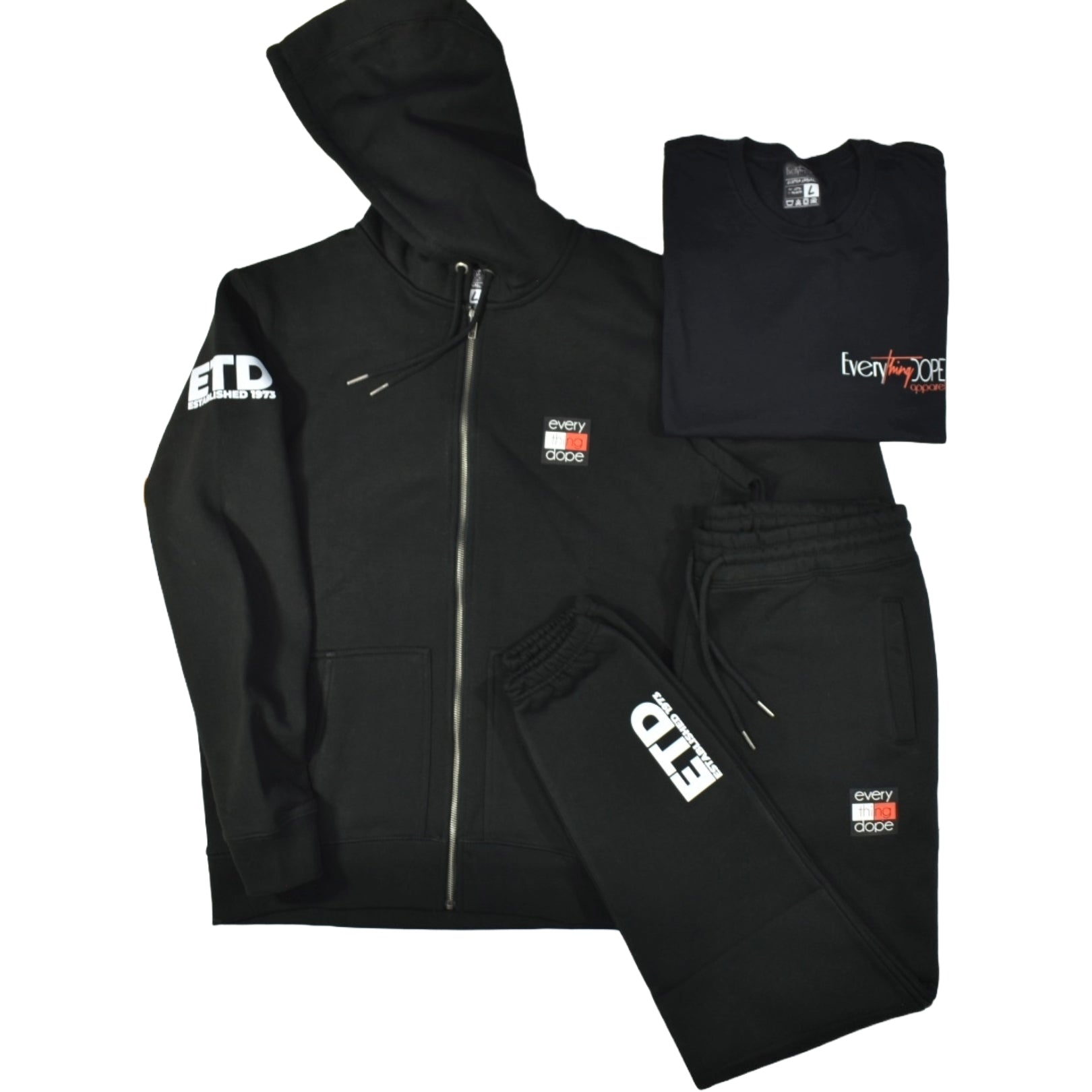 Black Ice Joggers – Winter Blues Edition