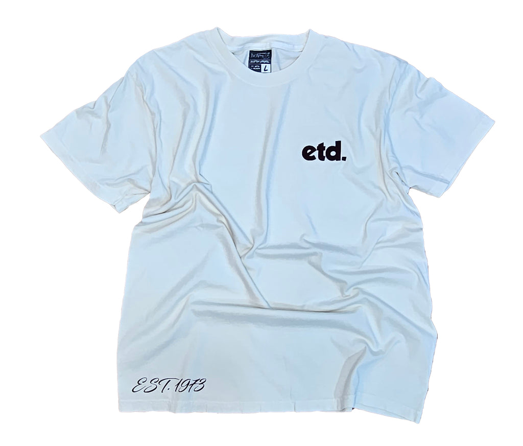 Minimal ETD Tee - Bone Cream