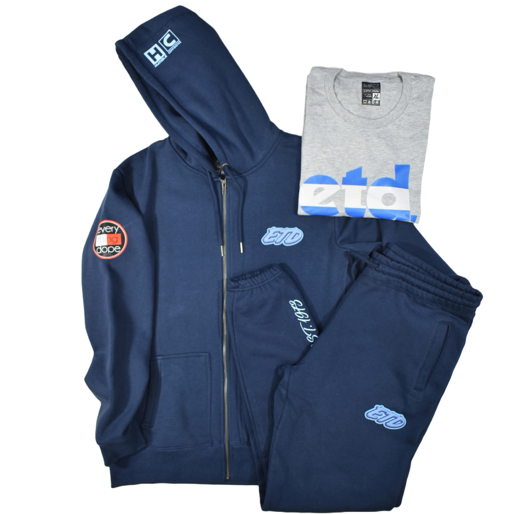 Frozen Legacy Joggers – Winter Blues Edition