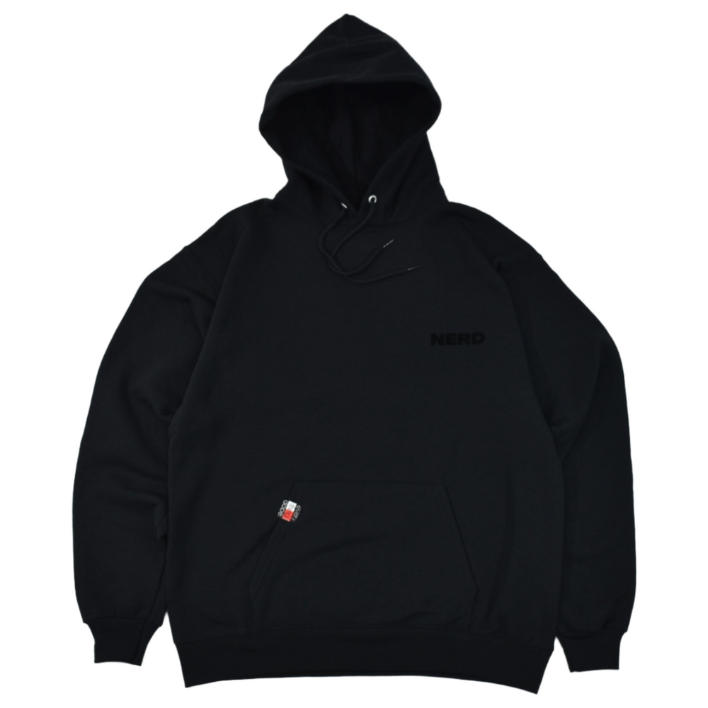 NERD Classic Hoodie in Black - front