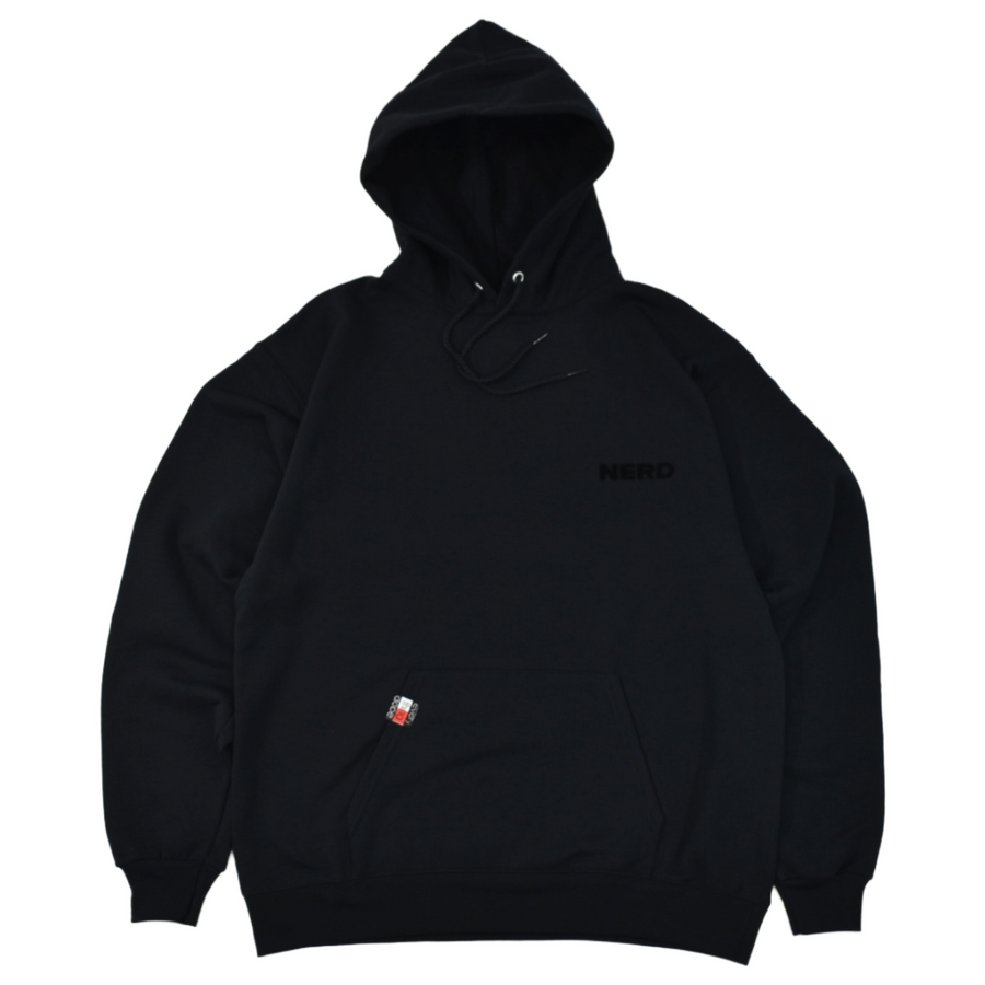 NERD Classic Hoodie in Black - front