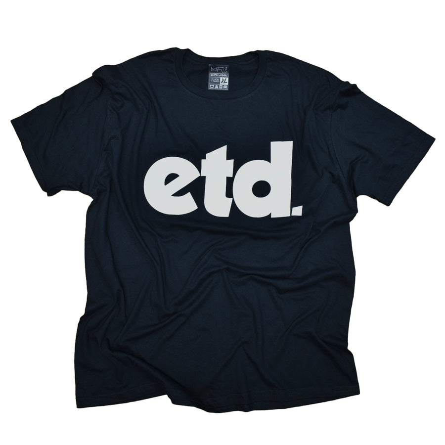 Reflective ETD Tee in black with reflective EveryThingDope graphic
